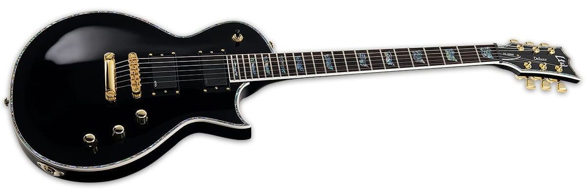 ESP Ltd EC-1000 Deluxe Black E-Gitarre