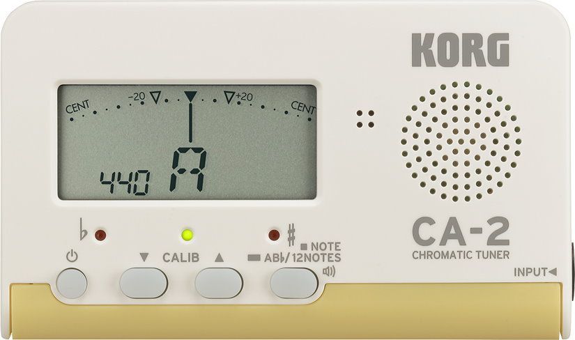 Korg CA-2 ChromaticTuner, chromatische Stimmgerät mit 7 Oktaven Stimmumfang