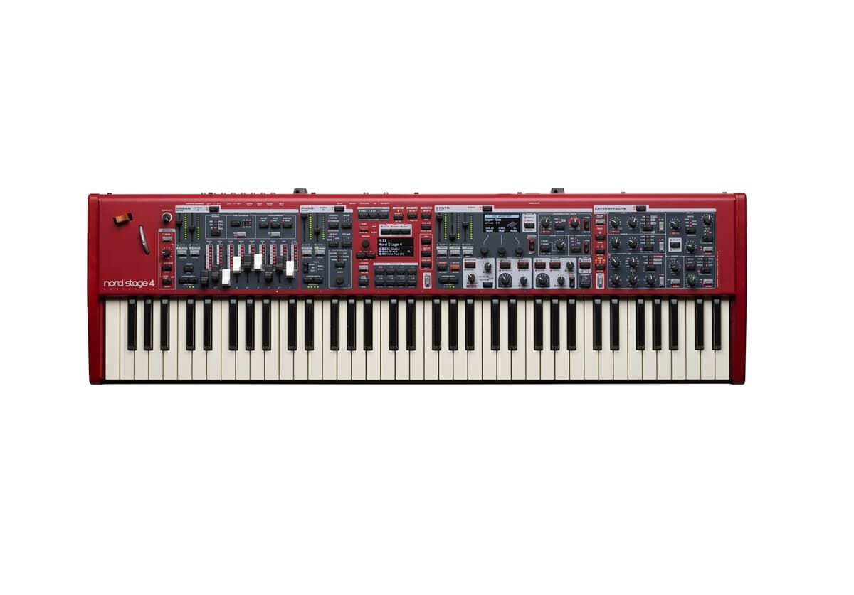 0834035001653 - Clavia Nord Stage 4 Compact Stagepiano Synth 73 halbgewichtete Tasten