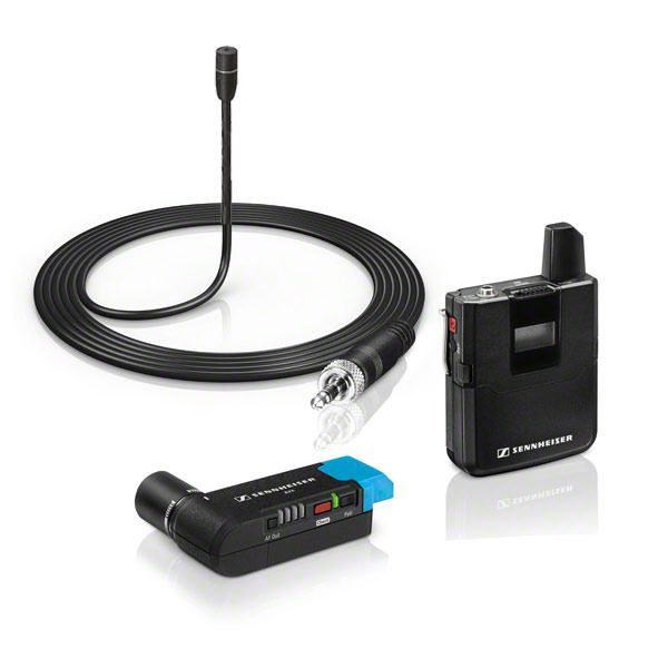 Sennheiser AVX-MKE2 SET Digitales Drahtlos Mikrofonsystem für Video und Kamera