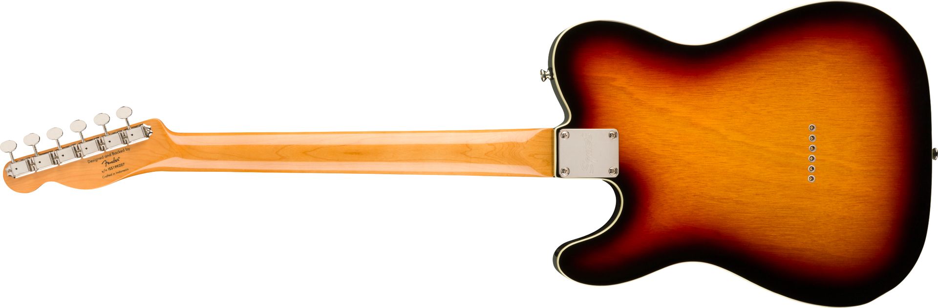 Squier Classic Vibe '60s Custom Telecaster® LRL 3-Color Sunburst_00041927_
