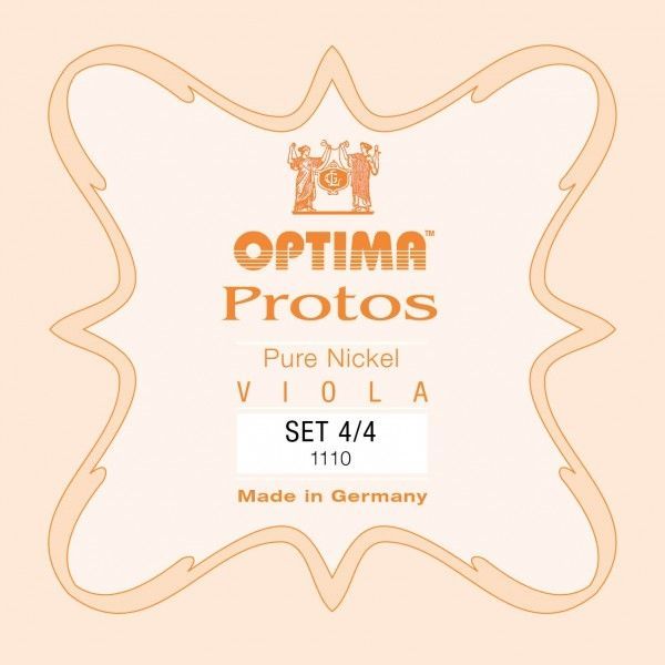 Viola Saiten Optima Protos 4/4 Satz  Lenzner Stahl