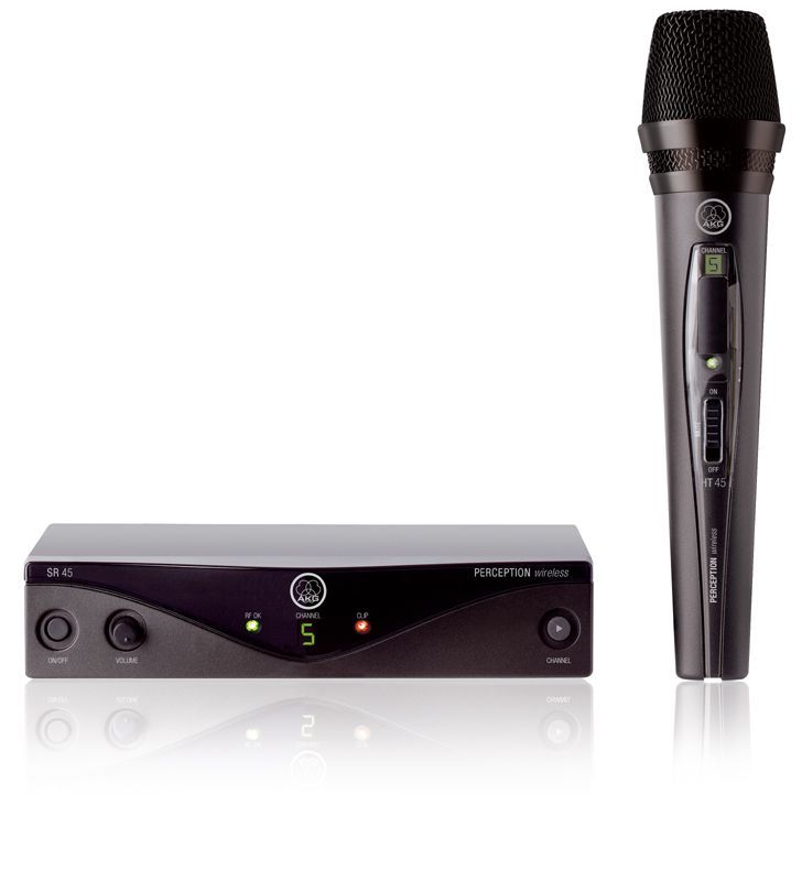 AKG PW 45 Vocal Band M 826 - 832 MHz Wireless System, Drahtlos System 