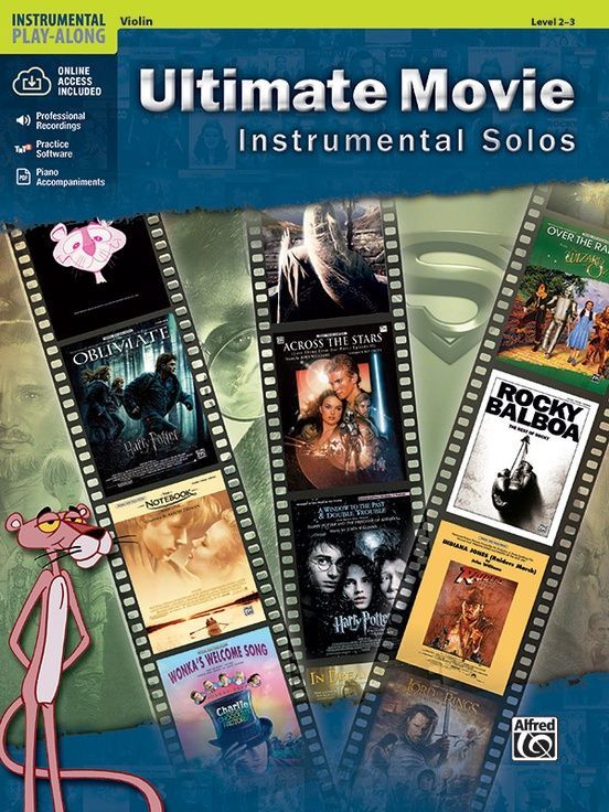 Noten Violine Ultimate Movie instrumental solos & Audiodownloadcode Alfred 40126