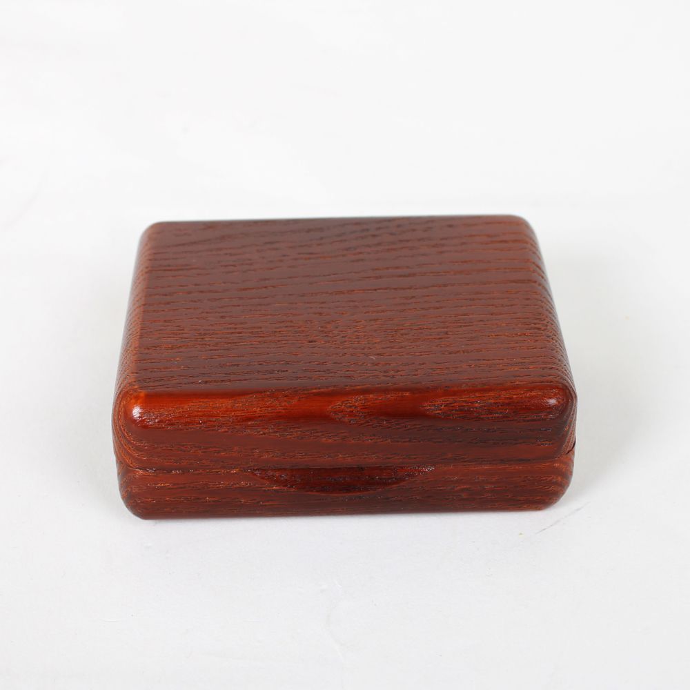 0610098195900 - Blätteretui Klarinette   Sopran-Saxophon Blattetui für 6 Blätter - Mahagoni -