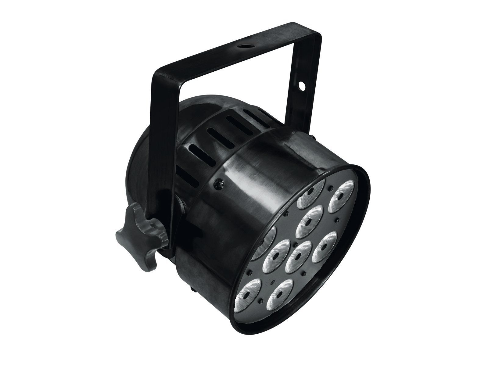 EUROLITE LED PAR-56 HCL Short schwarz PAR-Scheinwerfer mit RGBAW+UV-Farbmischung_00042675_