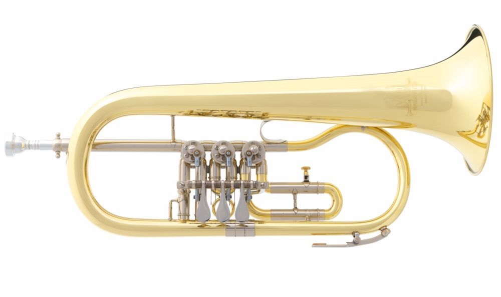 4250755107400 - 17 2-L B-Konzert-Flügelhorn - Modell mit Trigger-inclEtui und Zuehör 4250755107400 - 17 2-L B-Konzert-Flügelhorn - Modell mit Trigger-inclEtui und Zuehör