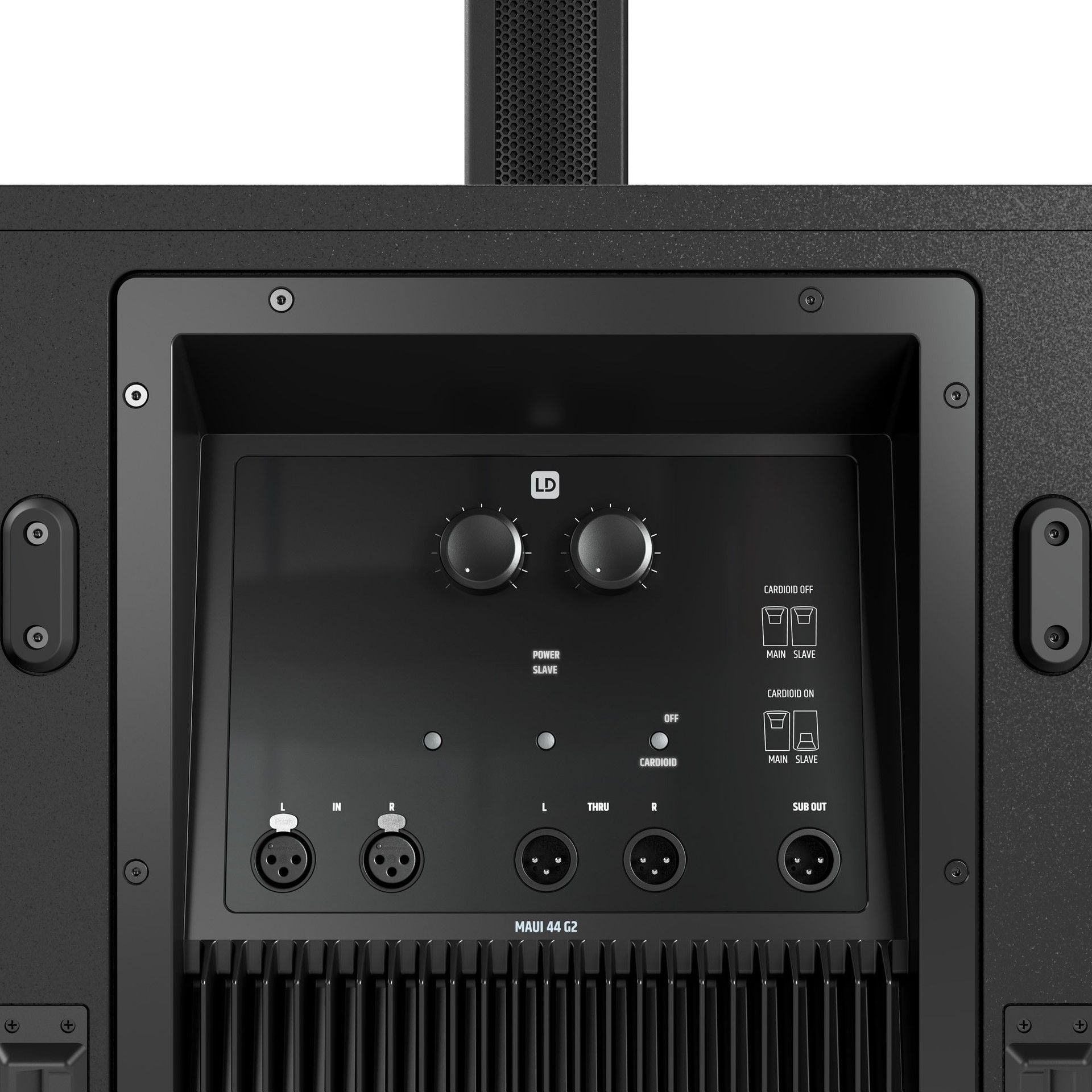 LD Systems Maui 44 G2 aktives Säulen PA-System mit 1500W RMS Class-D ...