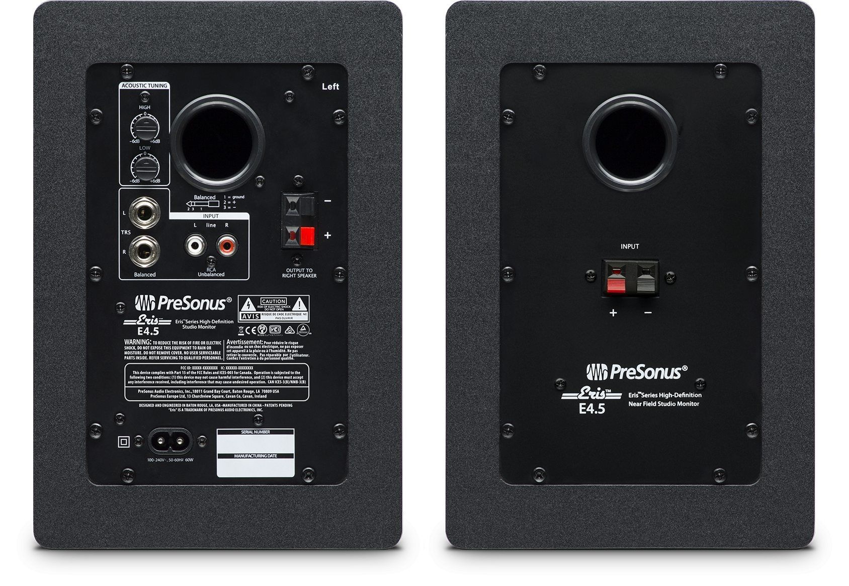 Presonus Eris E4.5 Aktive Studiomonitore für Recording und Multimedia, Paar_00050179_