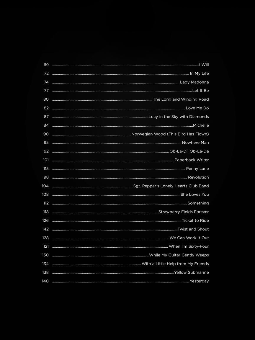 Noten First 50 songs by the Beatles you should play on ukulele HL-334629_00050378_