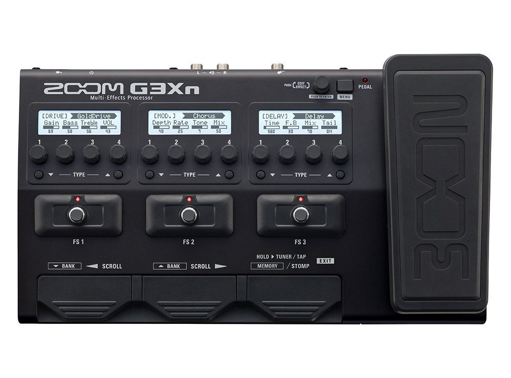 Zoom G3Xn Multieffektgerät für E-Gitarre