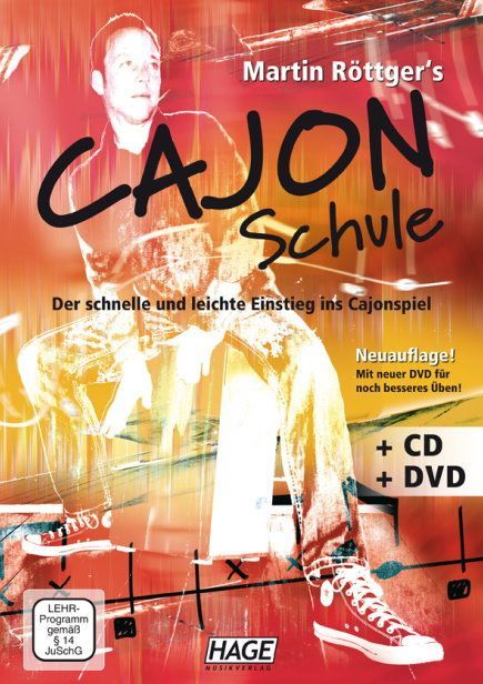 Noten Cajon - Röttger´s Martin Röttger incl. CD & DVDEd Hage 3747
