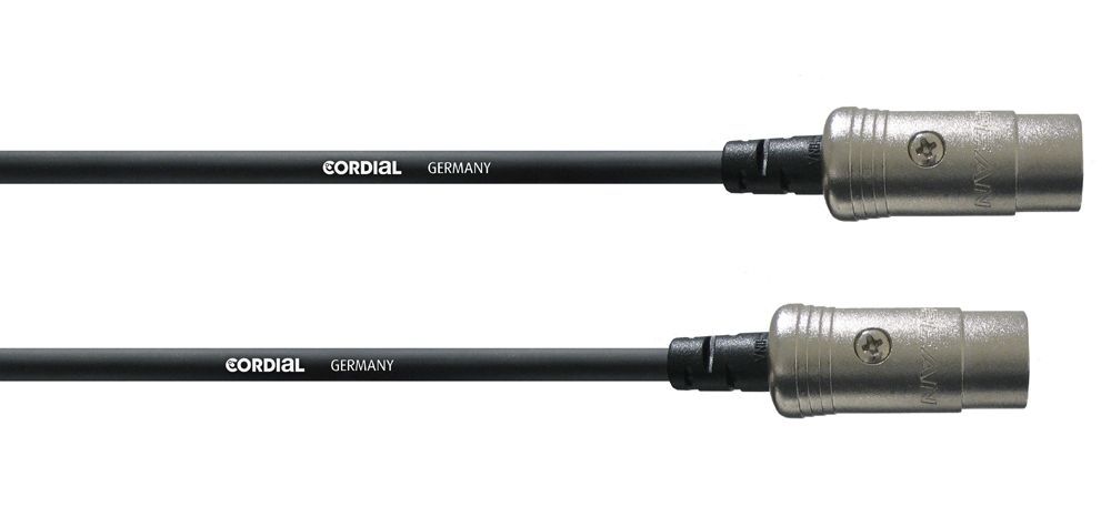 Cordial CFD 1,8 AA Midikabel 5-pol., 1,8 Meter, schwarz_00042805_