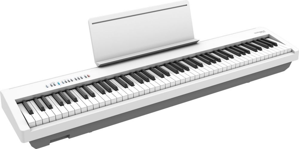 Roland FP-30X-WH Stagepiano weiß Digitalpiano mit Lautsprechern, FP30XWH 