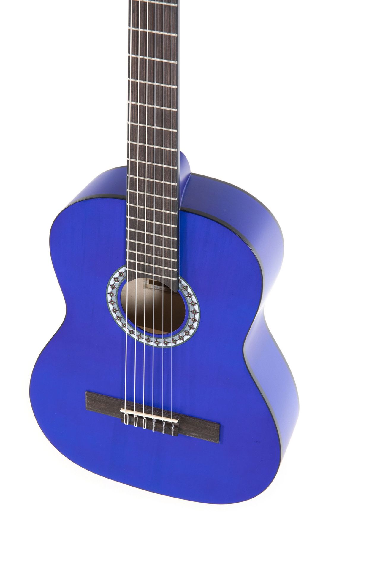 GEWA PURE Klassikgitarre Basic 1/2 Transparent Blau GEWA PURE Klassikgitarre Basic 1/2 Transparent Blau