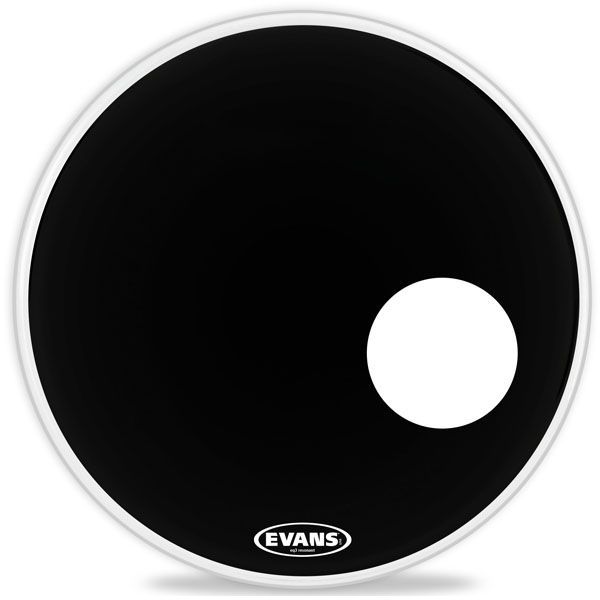 Evans 24" EQ3 Resonant Bass Drum schwarz BD24RB