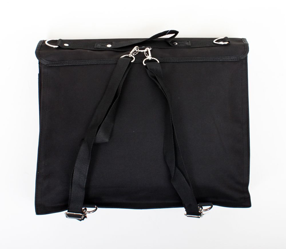 Markstein Notentasche schwarz 40 x 30 x 10 cm,  Notenbag, Nylon, Rucksackgurte 