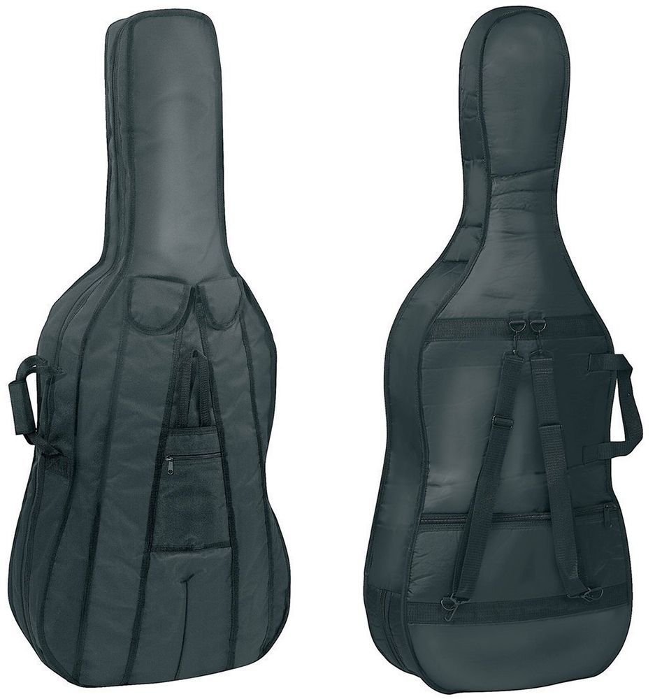 GEWApure Cello Gigbag 4/4 Größe, Tasche mit Rucksackträgern