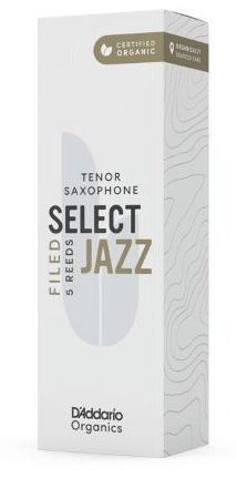 D´Addario Woodwinds 3S Organic Select Jazz Tenorsaxophon Filed Blatt