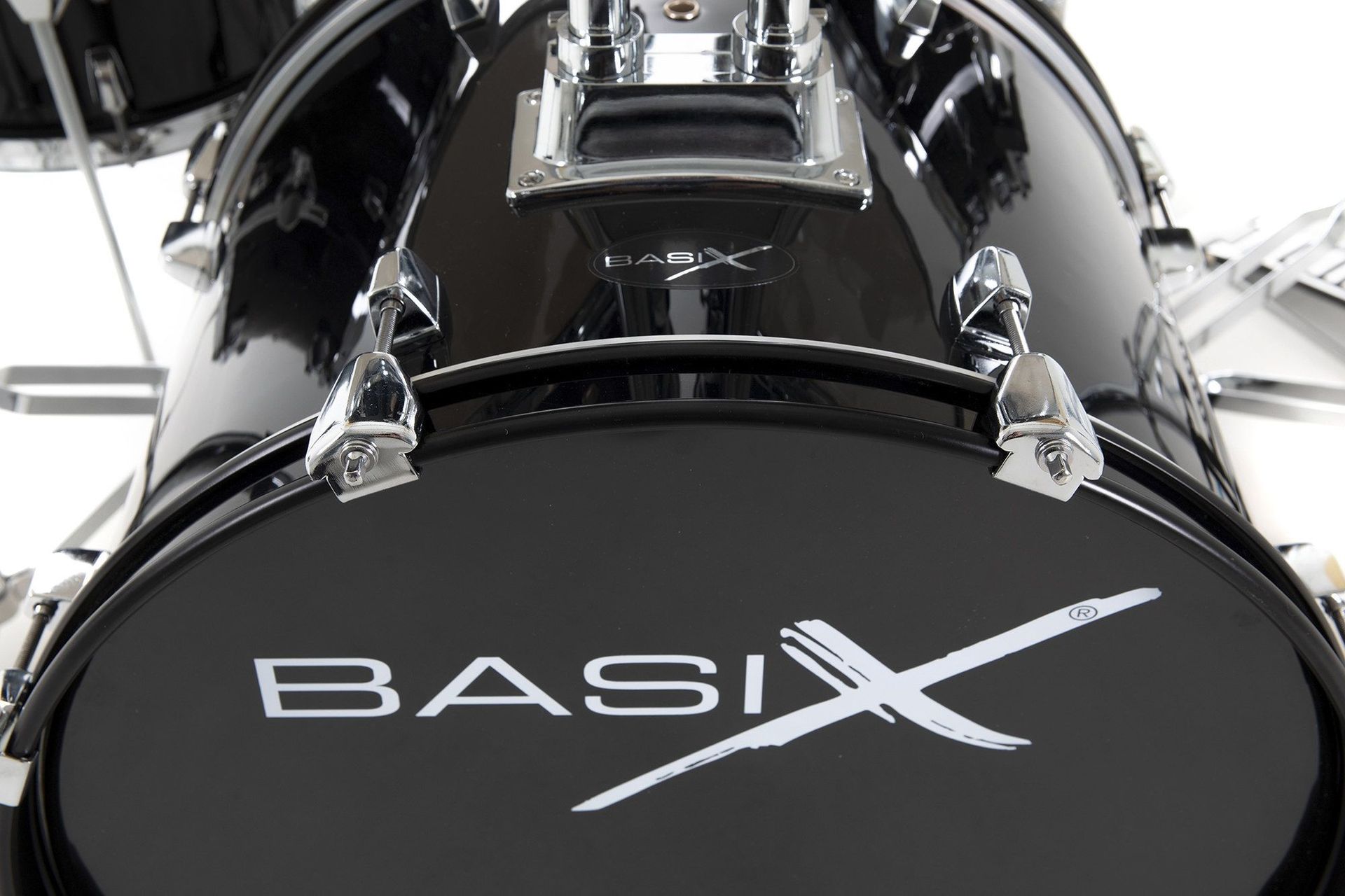 Basix Classic Einsteiger Schlagzeug-Set schwarz_00053212_
