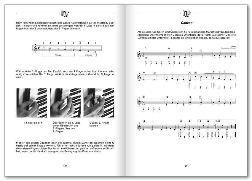 Noten Akkordeon express Kurs incl. CD für Akkordeon Voggenreiter 0210 accordion_00007339_