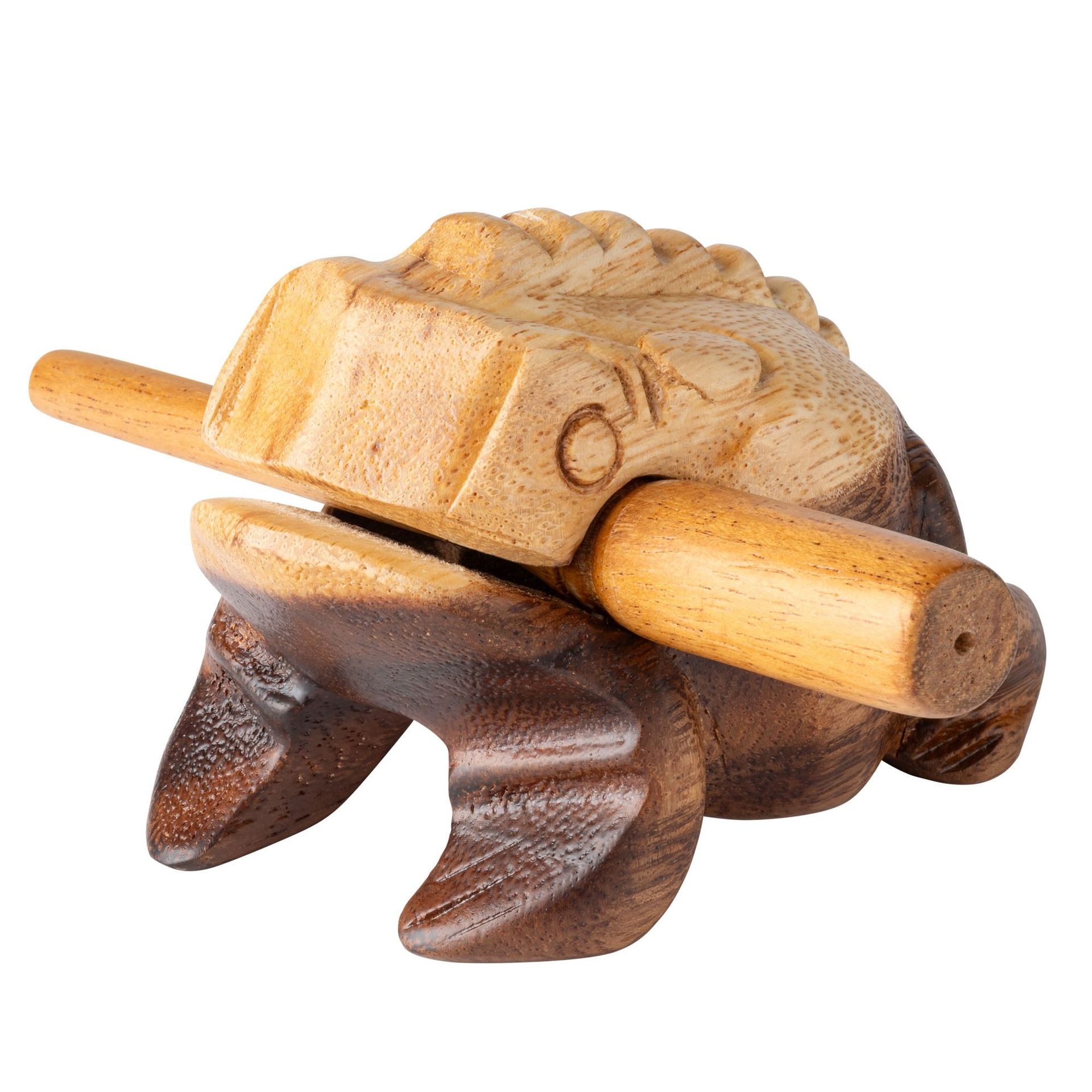 NINO Holzfrosch Guiro, natur 4" klein NINO513NT