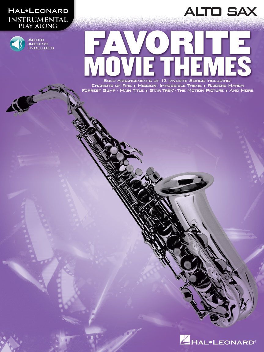 Noten Favorite Movie Themes incl. Audio-dowwnloadcode HL 841169 Altsaxophon