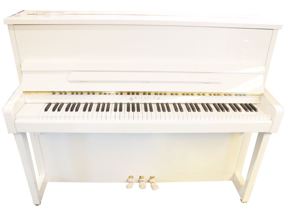 Wilhelm Schimmel Klavier W-118 Tradition weiß poliert Wilhelm Schimmel Klavier W-118 Tradition weiß poliert