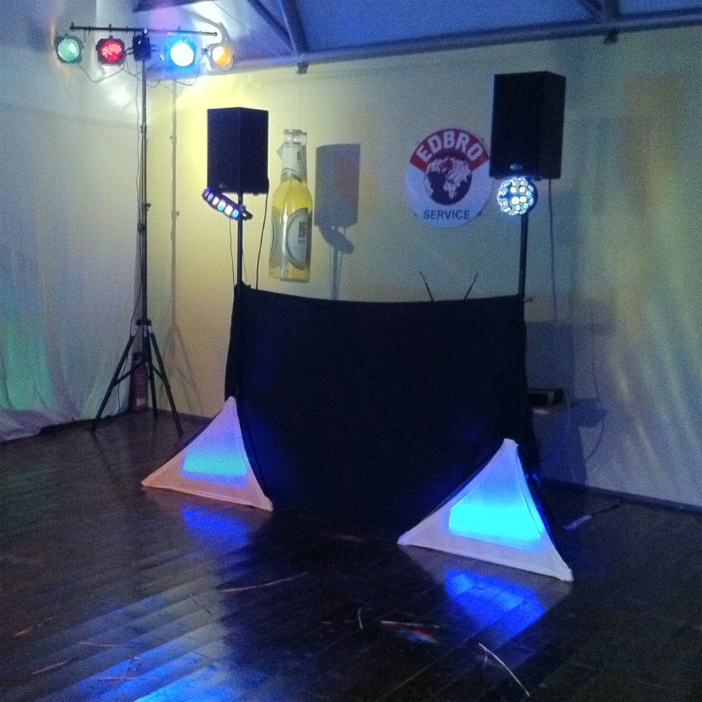 American DJ Tripod Cover "Husse" für Boxenstative in Verbindung mit LED Scheinw.