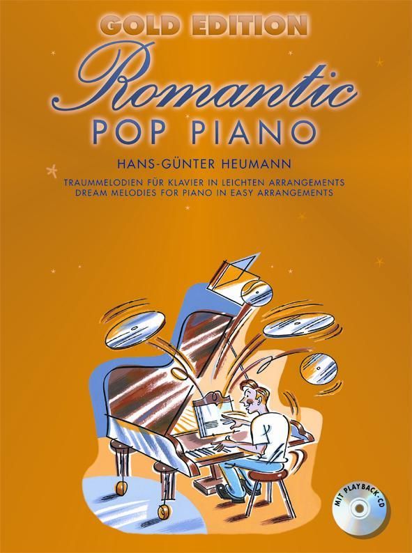 Noten Romantic Pop Piano Gold Edition incl. CD Hans Günther Heumann BOE7100 