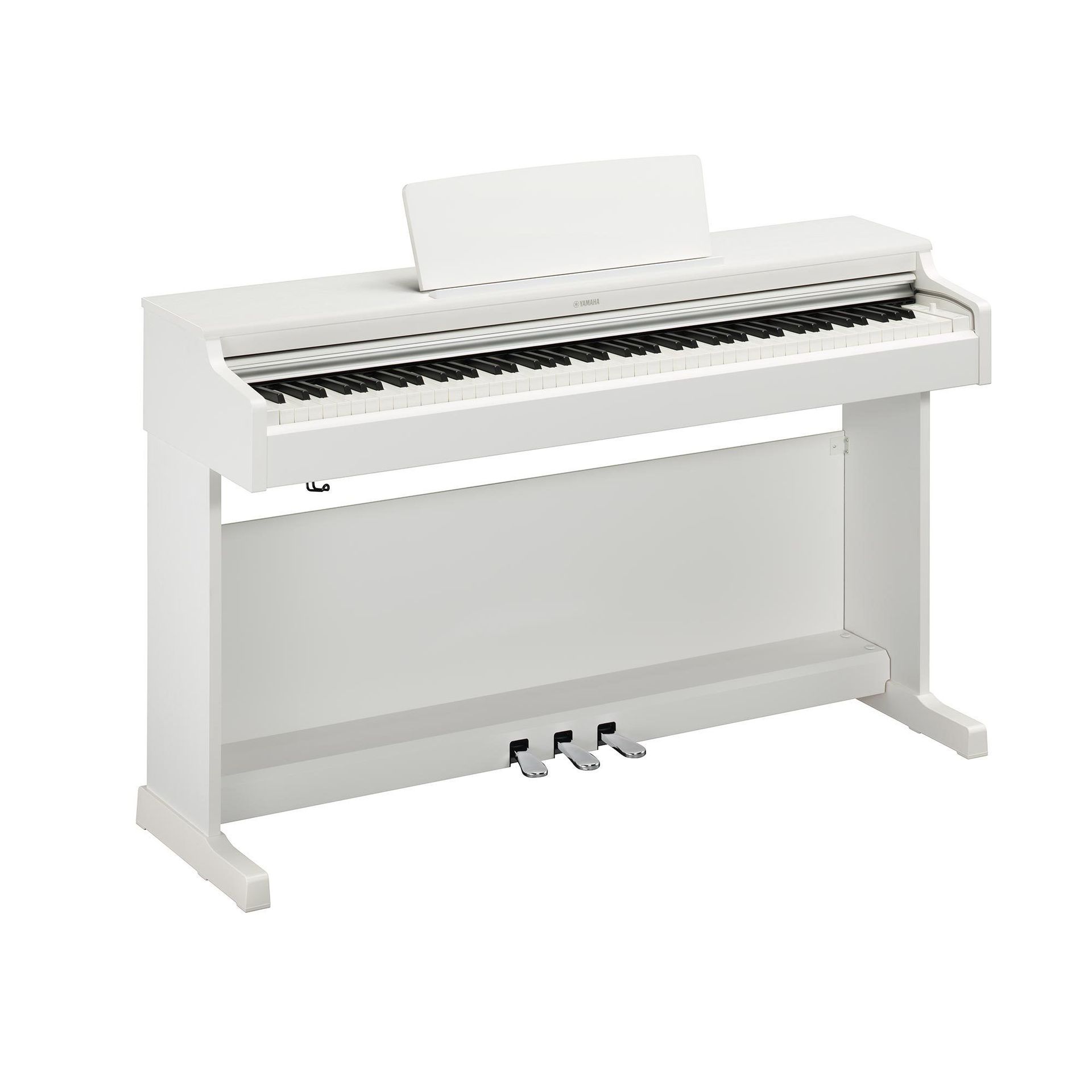 Yamaha ARIUS YDP-165WH Digitalpiano Weiß matt, 10 Klangfarben, 2 x 20 Watt