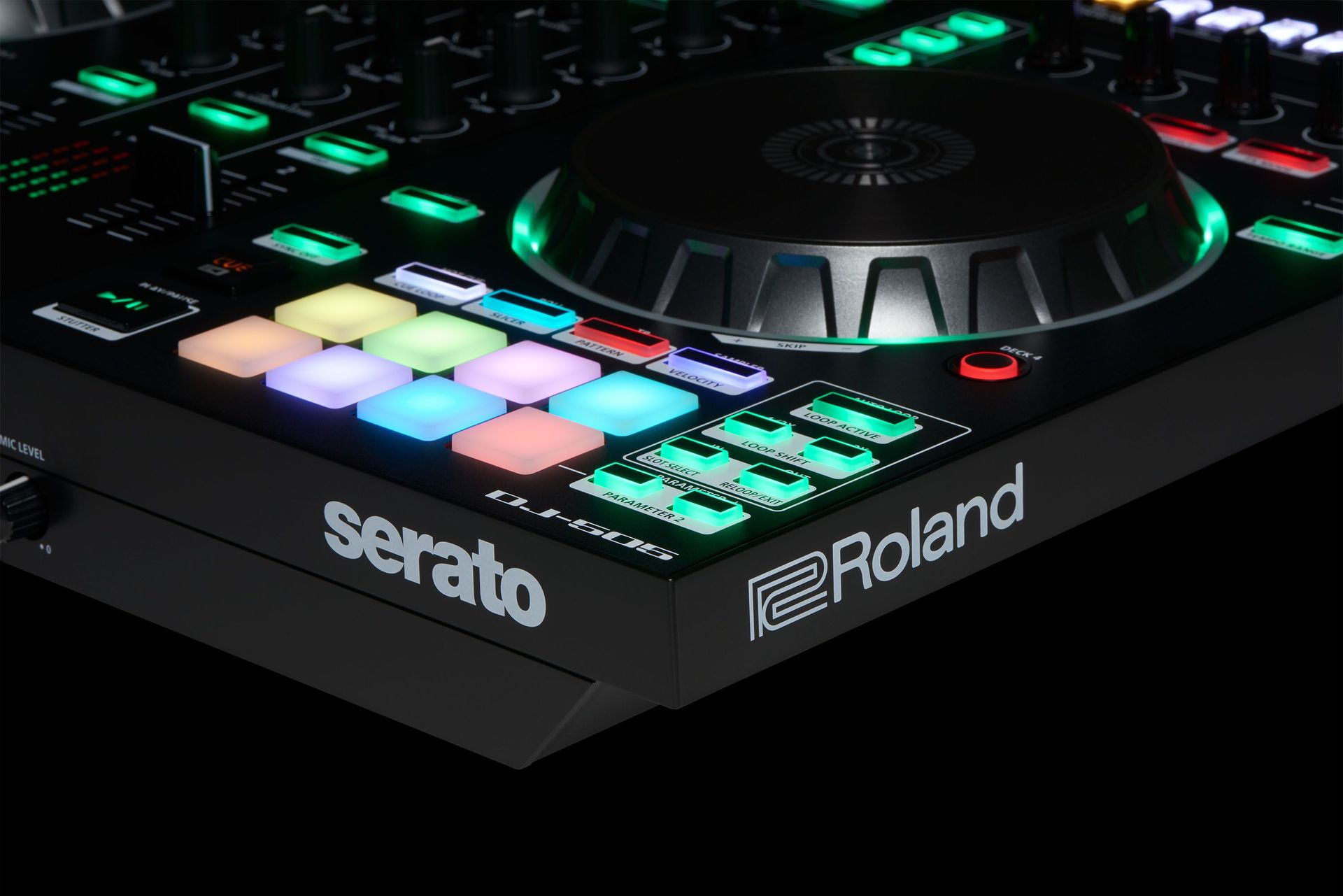 Roland DJ-505 2-Kanal DJ Controller für Serato DJ mit vier Decks Roland DJ-505 2-Kanal DJ Controller für Serato DJ mit vier Decks