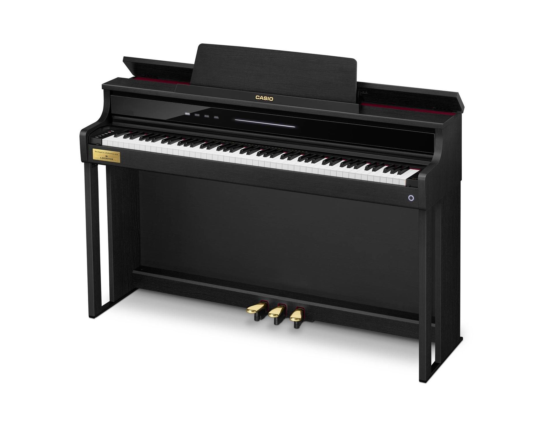 Casio AP-750 BK Digitalpiano mit neuer (Bechstein) AIR Grand Source Tonerzeugung