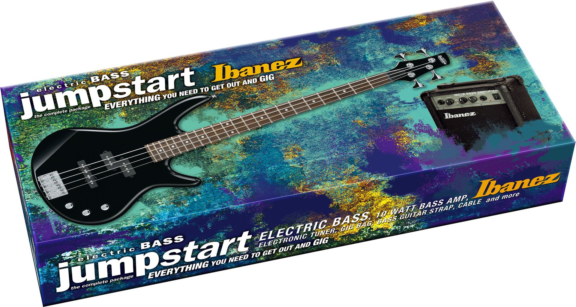 Ibanez Jumpstart IJSR190-BK Einsteigerkomplettpaket für Bassisten