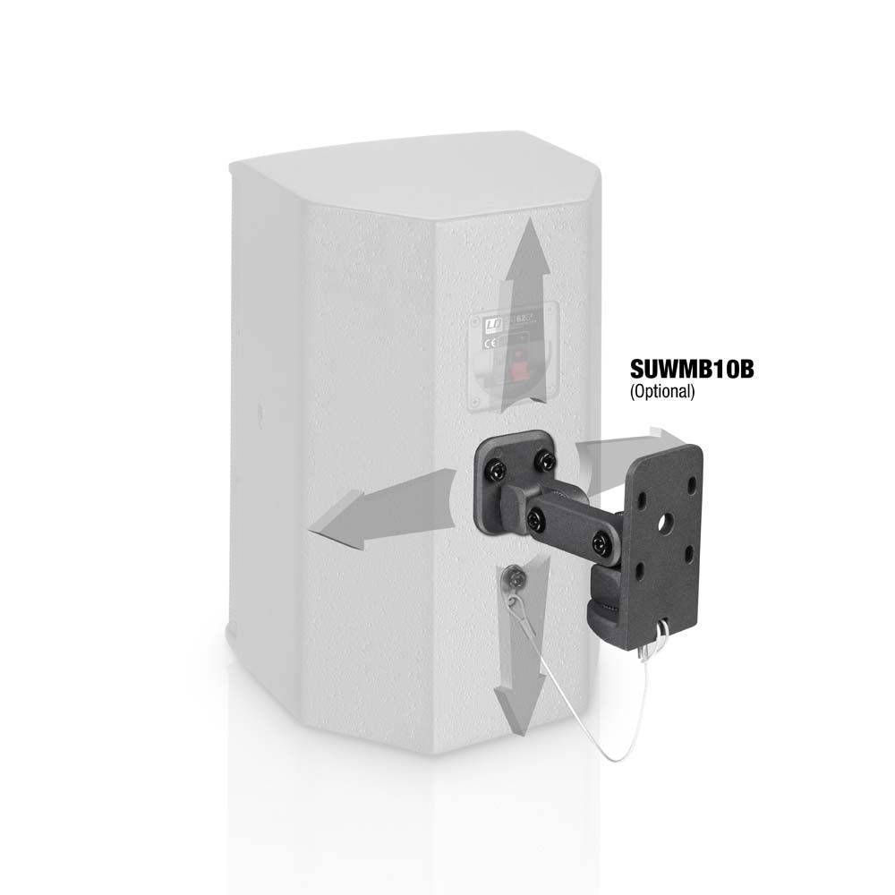 LD Systems LD SAT 62 G2 Kompaktlautsprecher *Paar* passiv schwarz