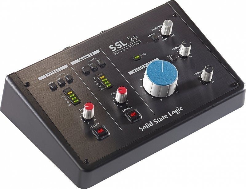 SSL Solid Stage Logic SSL 2+  2 IN / 4 OUT USB-C Audio-Interface