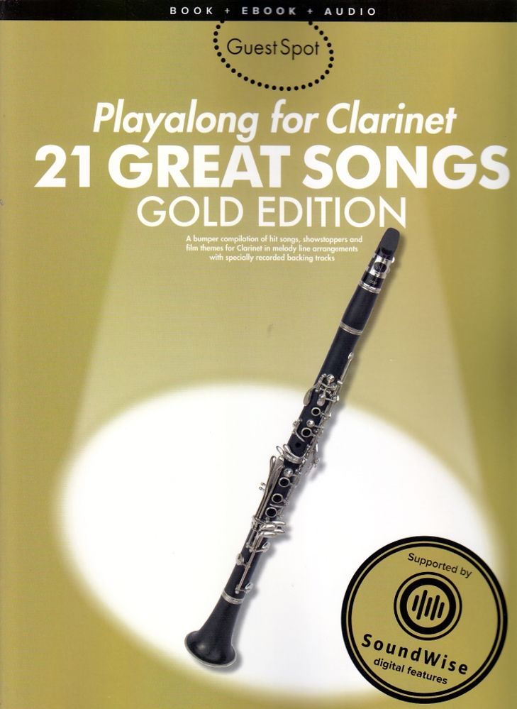 Noten 21 great songs clarinet playalong incl. downloadcard AM 997788