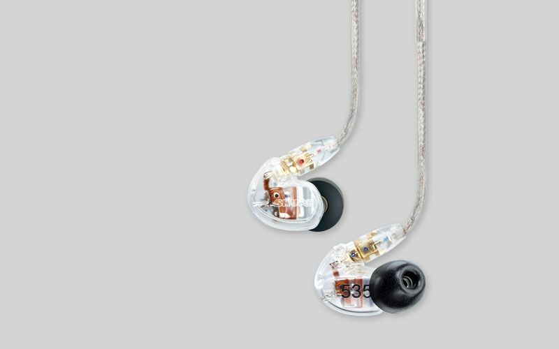 Shure SE535-CL 3-Wege Stereo InEar Hörer Farbe: transparent_00033124_