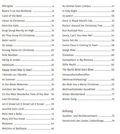 Noten Schul-Songbook Xmas Liederbuch  ED 24032 Chorausgabe_00054335_