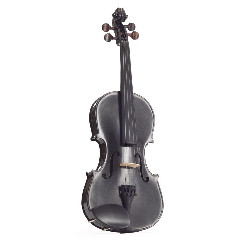 5050127100454 - Violine Harlequin Schwarz Metallic 4 4 SR-1401BLA 4 4 Garnitur