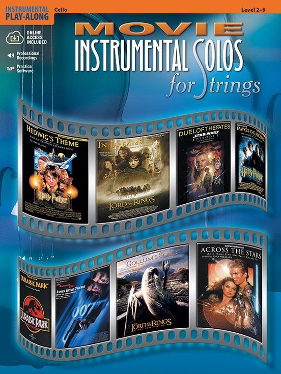 Noten Movie instrumental solos for strings Violoncello Cello Warner IFM 0317CD