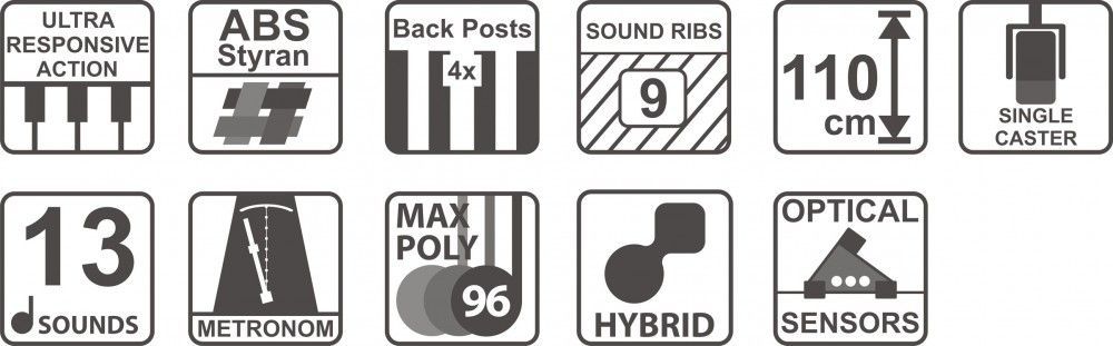 Kawai K-15-ATX3-L E/P Klavier, 110 cm, Anytime-Silent-Funktion, schwarz poliert 