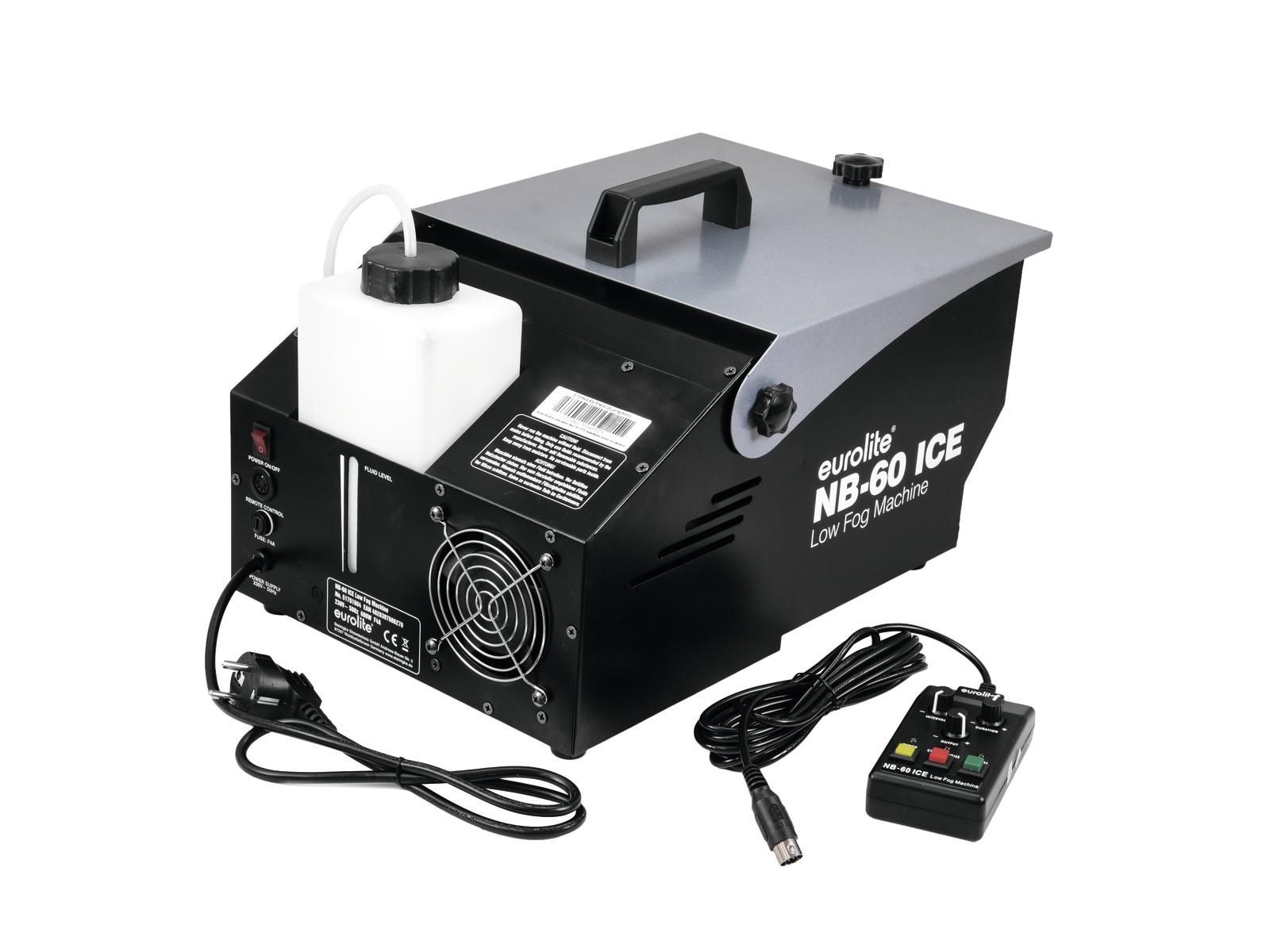 EUROLITE NB-60 ICE Bodennebler, Bodennebelmaschine mit Timersteuerung_00036050_