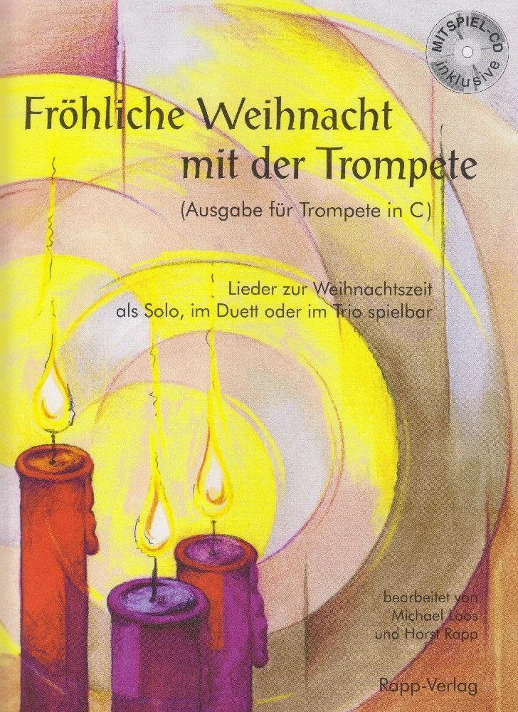 Fröhliche Weihnacht mit der Trompete Horst Rapp incl. CD leicht_00055118_