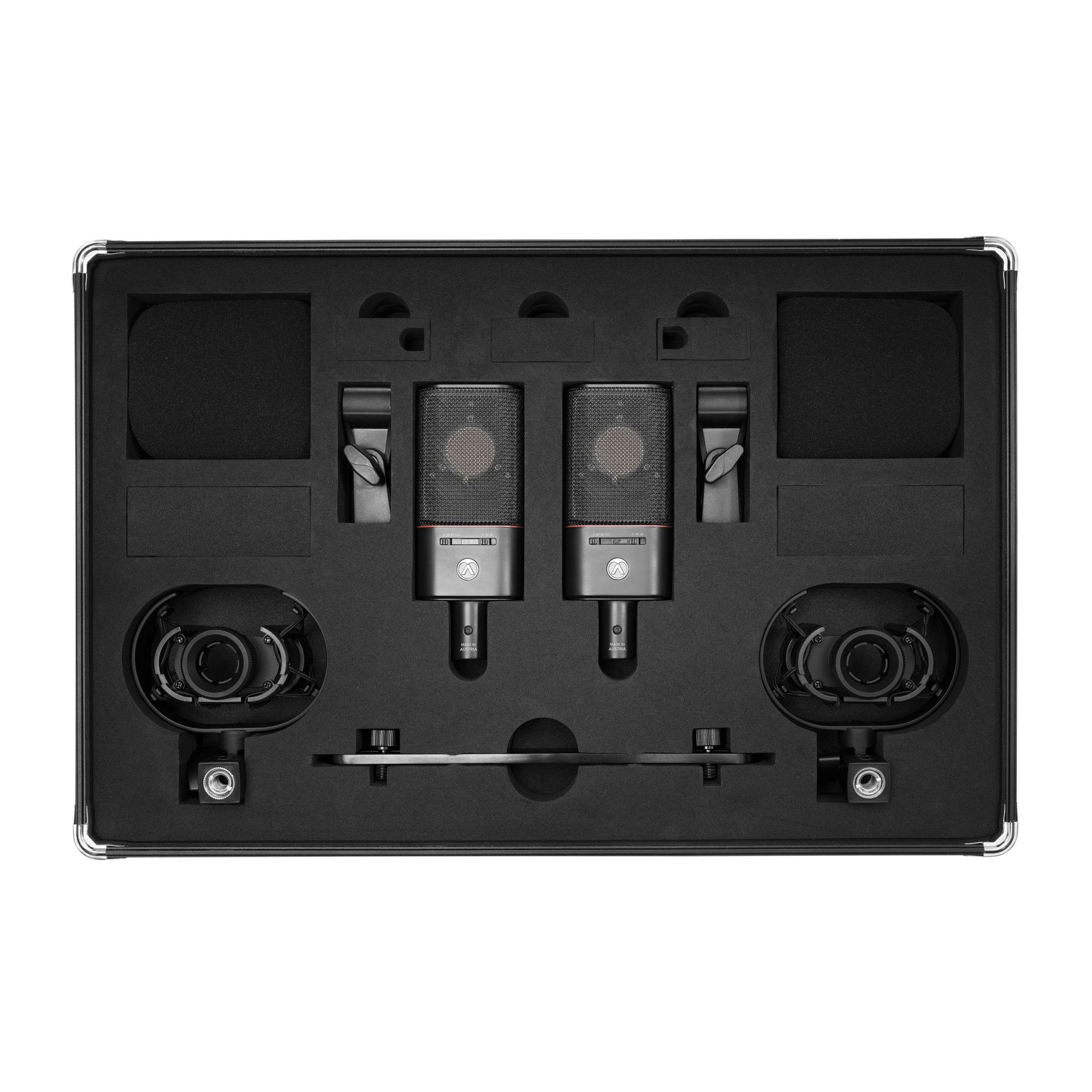 Austrian Audio OC18 OC18 Dual Set Plus, Stereo Mikrofon-Set