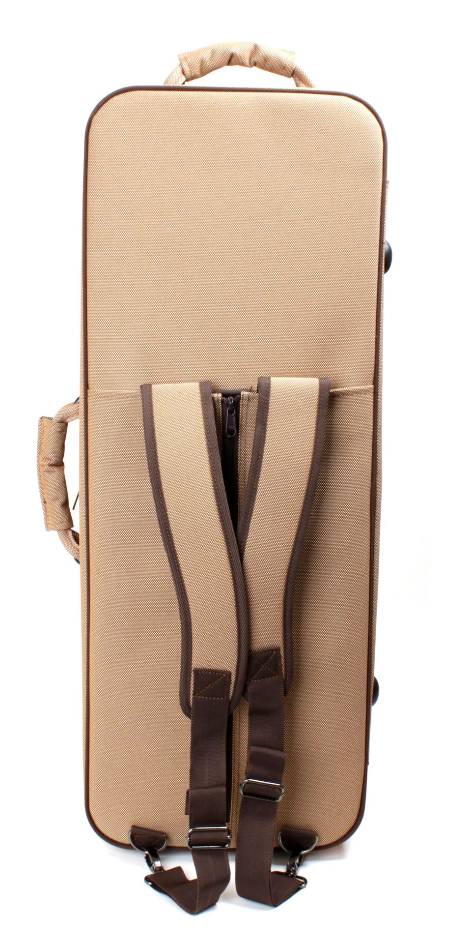 Koffer-Etui Tenorsaxophon "Retro" Rechteckform mit Rucksackgurten_00042706_