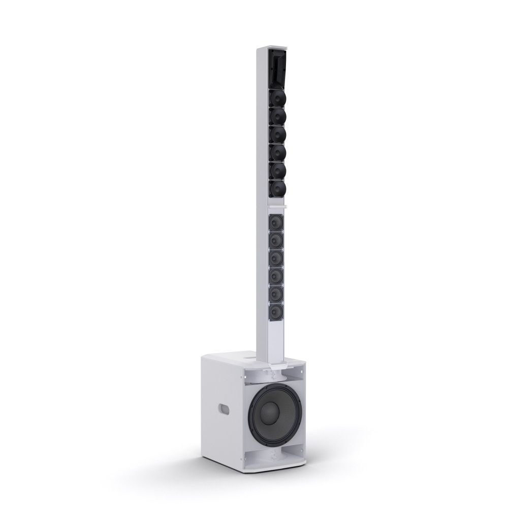 LD Systems Maui 28 G3 White Kompaktes Säulensystem mit Mixer und Bluetooth Weiß_00052998_