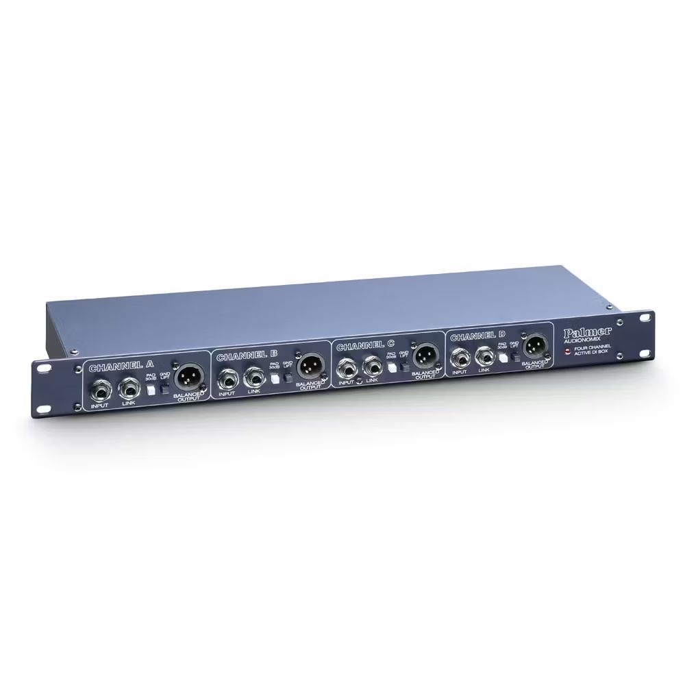 Palmer PAN 03 Audionomix aktive 19" DI-Box