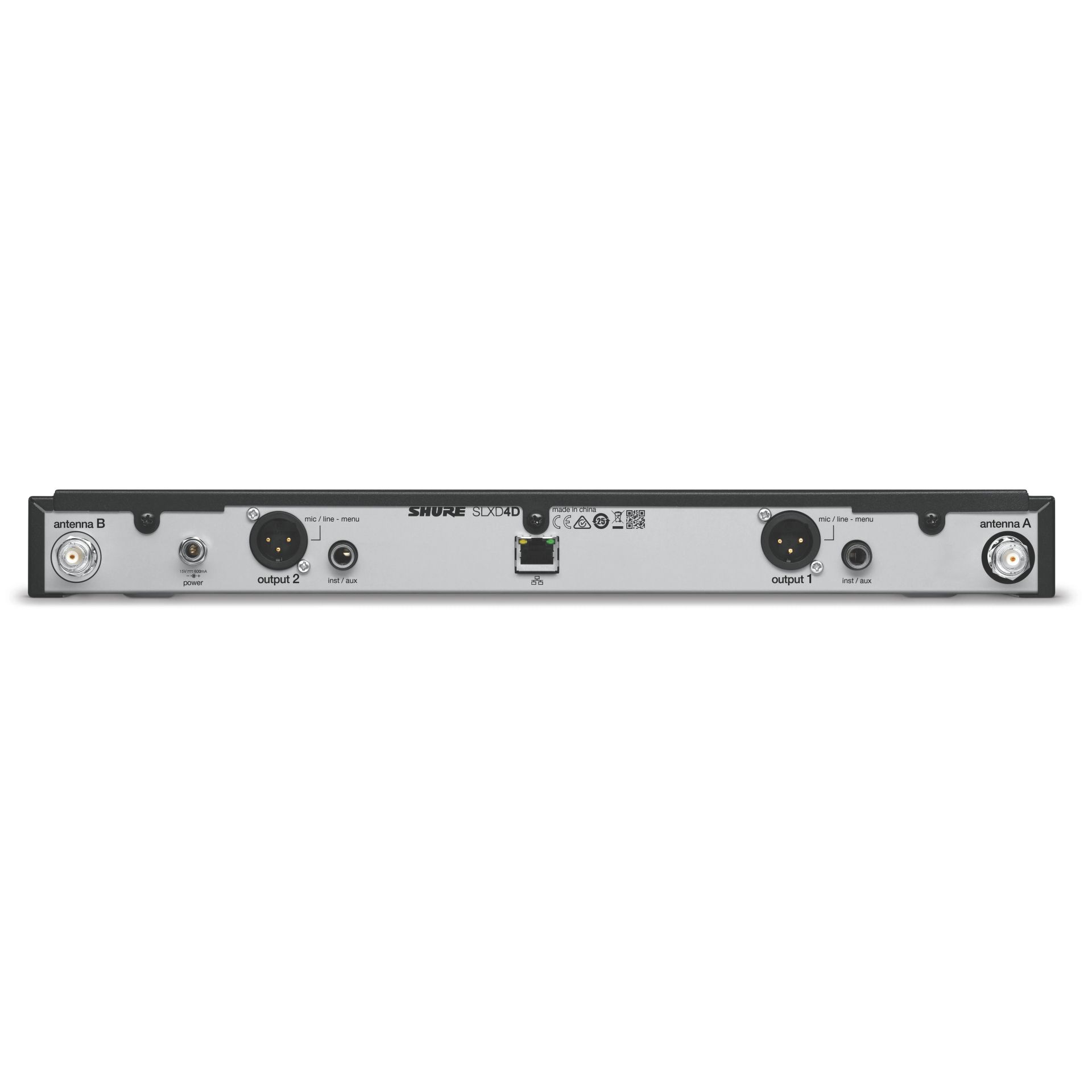 Shure SLXD24DE/SM58 G59 2-Kanal-Funksystem mit zwei Handsender
