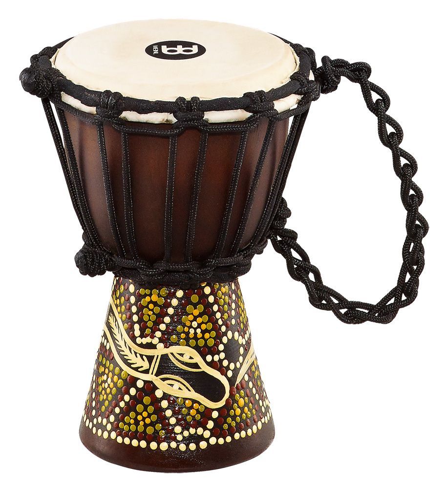 Meinl HDJ6-XXS Mini Djembe dark serpent Muster